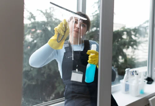 Nettoyage de vitres intérieures et extérieures à Plourivo